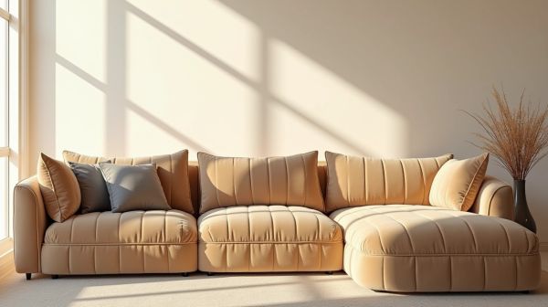 Décider entre confort et style avec un canapé velours côtelé